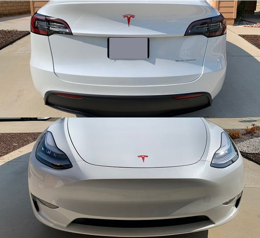 Tesla Model Y Frunk and Trunk Emblem Sticker