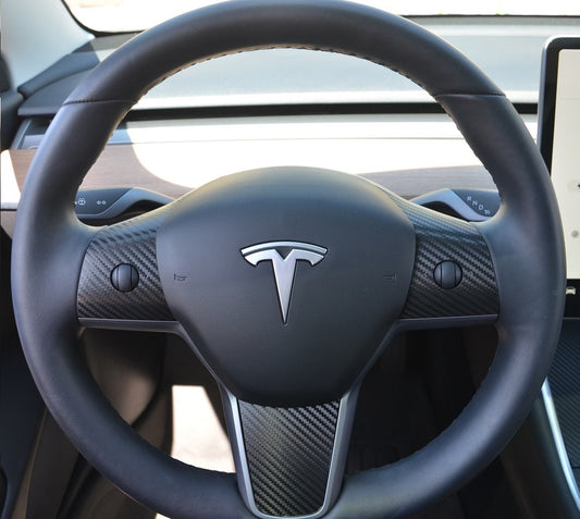 Tesla Model 3 / Model Y Steering Wheel Sticker